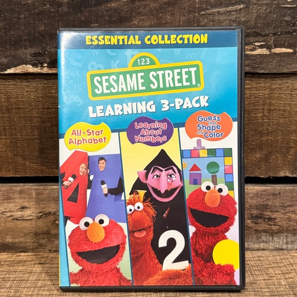 💰BOGO FREE Sesame Street 3 DVD Educational Set - Picture 2 of 5